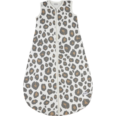 Slaapzak Meyco Rond Panter Jersey Neutral 110cm