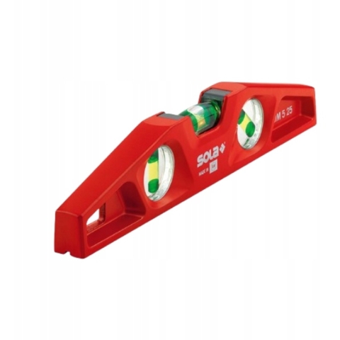 Sola MM 5 25 Gegoten Aluminium Waterpas - 250mm