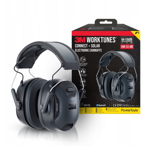 3M Worktunes Connect Solar Draadloze Gehoorbeschermer