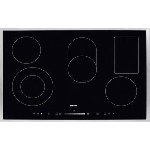Beko HIC 85502 TX - Keramisch kookplaat - 5 kookzones - zwart
