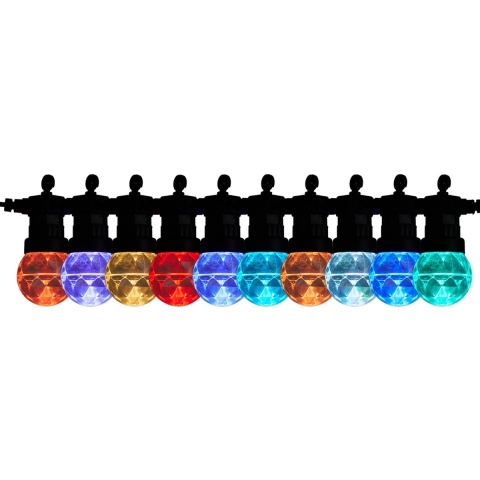 LED Lovers Boston - LED Lichtsnoer - 10 lampjes - 5 meter