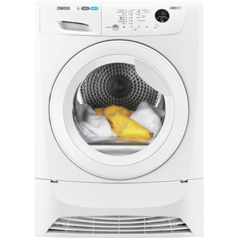 Zanussi ZDC8203W - Condensdroger - 8 kg - XXL-deur - Wit