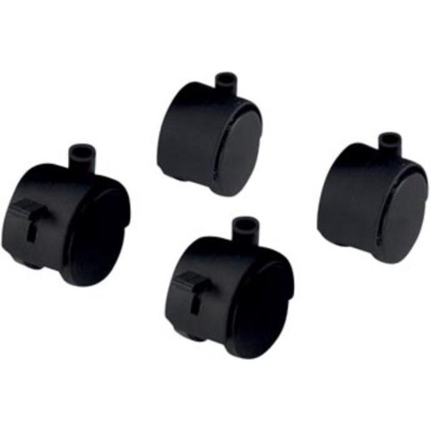 Hailo 1580-001 Wielen Zwart 4 stuk(s)