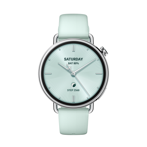 Xiaomi Watch S4 41mm Fluororubber Strap Smartwatch Groen