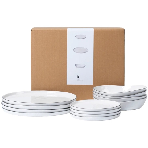 Broste Copenhagen Salt Diner Serviesset 4 Personen