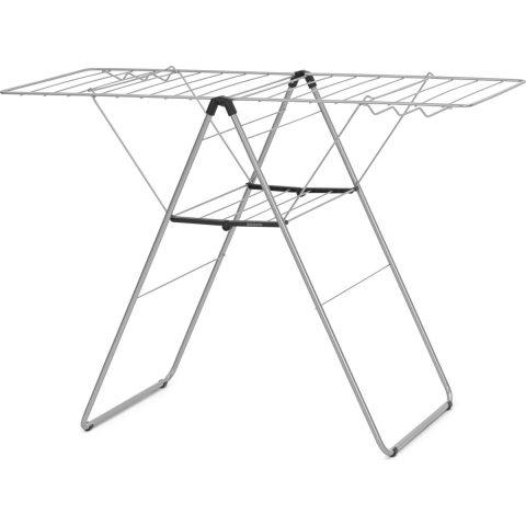 Brabantia HangOn Droogrek - Inklapbaar - 20m droogruimte - Metallic Grey