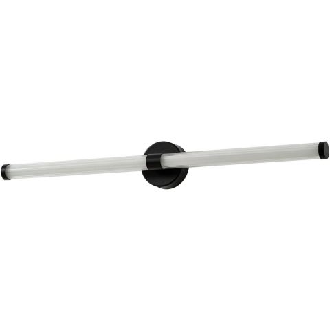 Lucande - Melisa LED wandlamp, zwart, 90 cm, CCT, IP44