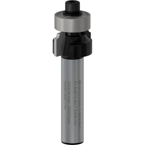 Bosch Accessoires PRO Afrondfrees | R 1,6 | schacht 8 mm - 2608629681