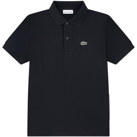 Lacoste Polo - Piqué - Zwart - Lacoste - 6 jaar (116) - Polo