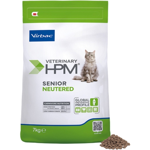 Virbac Veterinary HPM Senior Neutered Cat | 7 kg