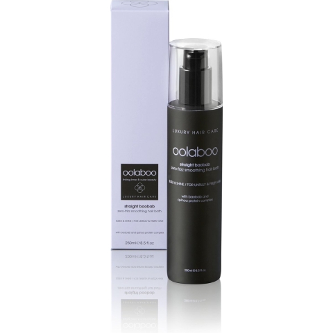 Oolaboo Straight Baobab Zero-Frizz Smoothing Hair Bath 250ml