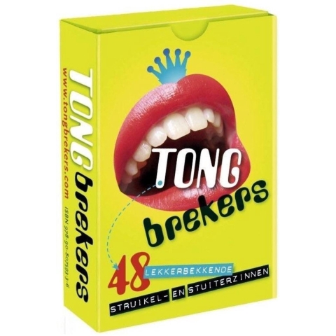Tongbrekers - Taalspel met grappige en uitdagende zinnen | Briljant Uitgeverij