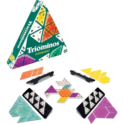 Triominos Conquest– Strategisch Tegellegspel van Goliath​