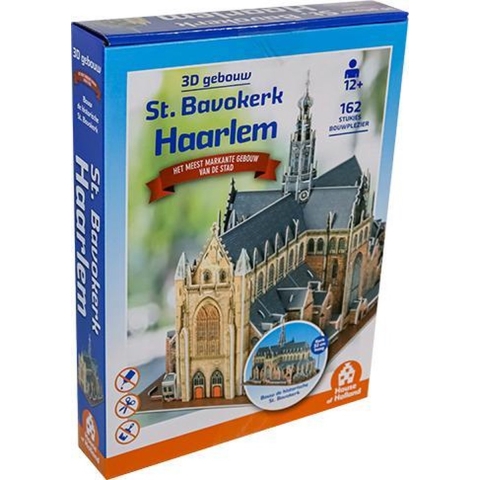 Haarlem: St. Bavokerk - 3D Puzzel (162)