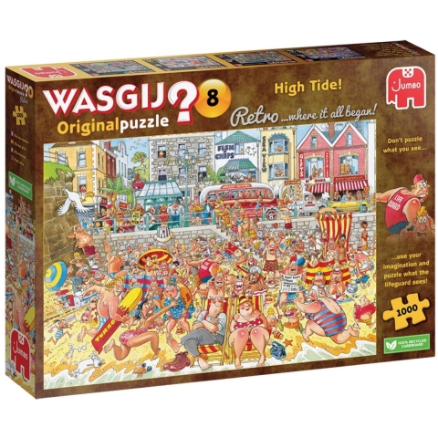 Wasgij– Original Retro 8 – Vloed! (1000) – Legpuzzel – Jumbo
