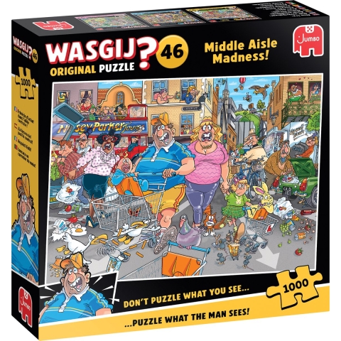 Wasgij Original Puzzel 46: Buitenkansjes!– 1000 stukjes | Jumbo