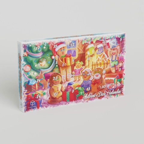 Advent Dice Calendar 2025 - Q-Workshop - Unieke Dobbelstenen voor de Feestdagen