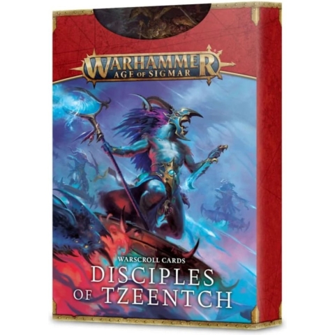 Warhammer: Age of Sigmar - Disciples of Tzeentch: Warscroll Cards