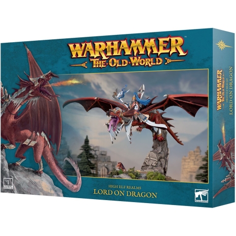 Warhammer: The Old World– High Elf Realms Lord on Dragon | Games Workshop​