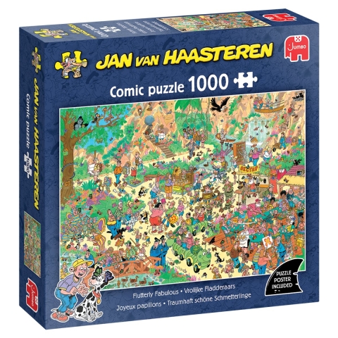 Jan van Haasteren - Vrolijke Fladderaars - puzzel met 1000 stukjes - Jumbo