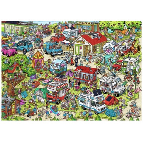 Holiday Resort 1 - The Campsite - 1000 Stukjes Legpuzzel | Ravensburger