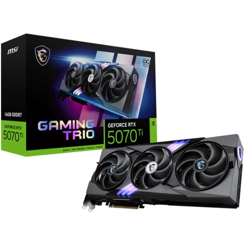 MSI GeForce RTX 5070 Ti 16G GAMING TRIO OC grafische kaart