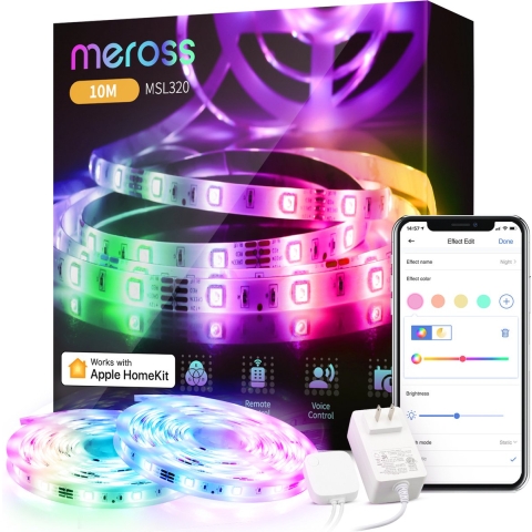 MEROSS MSL320 Smart Wi-Fi Light Strip, 10m ledstrip