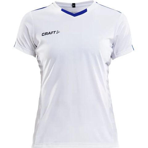 Craft 1905583 Progress Contrast Jersey JR - White/Club Cobolt - 146/152