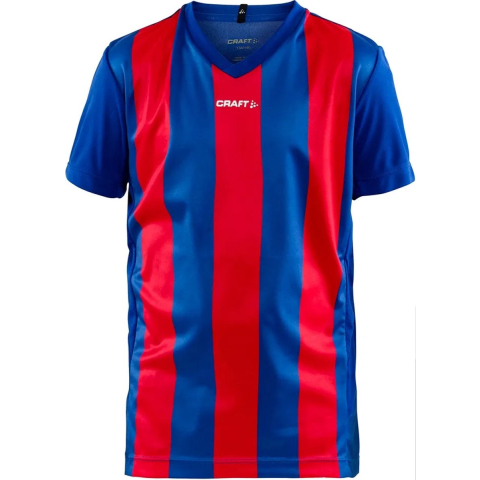 Craft 1905584 Progress Stripe Jersey JR - Club Cobolt/Bright Red - 146/152
