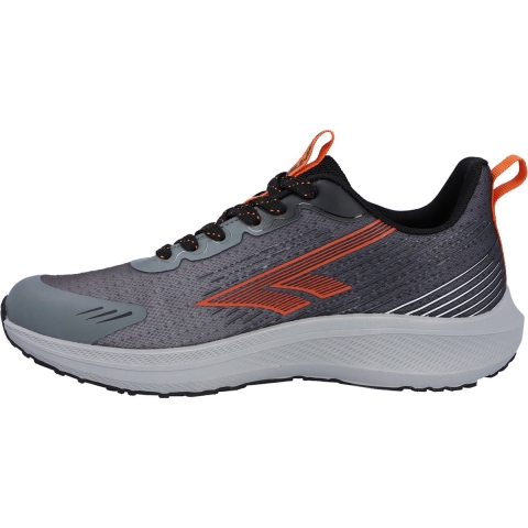 Hi-Tec Santorini Heren Sneakers Van Polyester In Zwart/Stille Schaduw