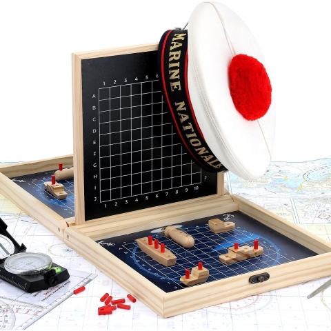 Vilac Spel - Hout - Slagschepen laten zinken - Vilac - OneSize - Spel