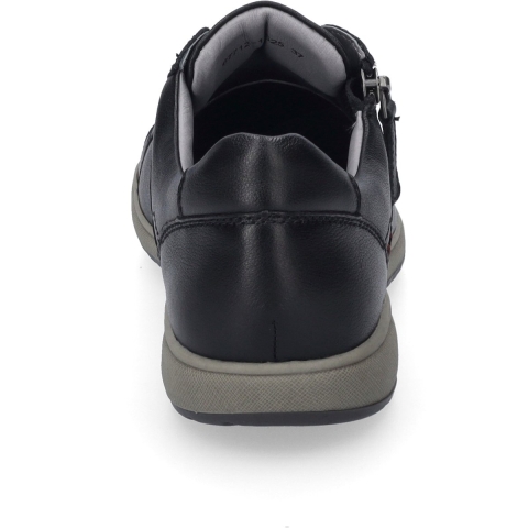 Josef Seibel Caren 12 Dames Leren Sneakers Zwart