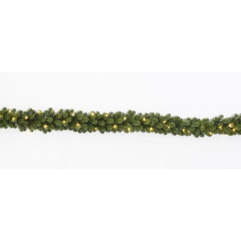 Alaskan Pine guirlande slinger 270 x 35 cm met warm LED kerstboom Holiday Tree - Holiday tree