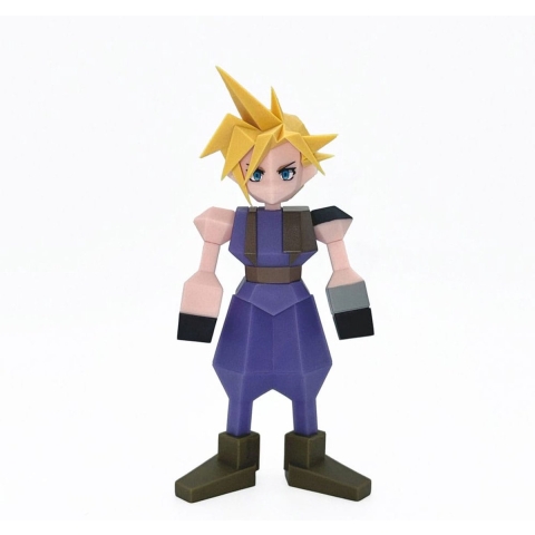 Square Enix Final Fantasy VII Polygon Cloud Strife