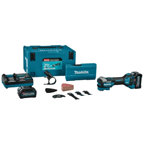 Makita TM001GD201 Accu multitool + accessoires XGT 40V Max 2.5Ah in Mbox