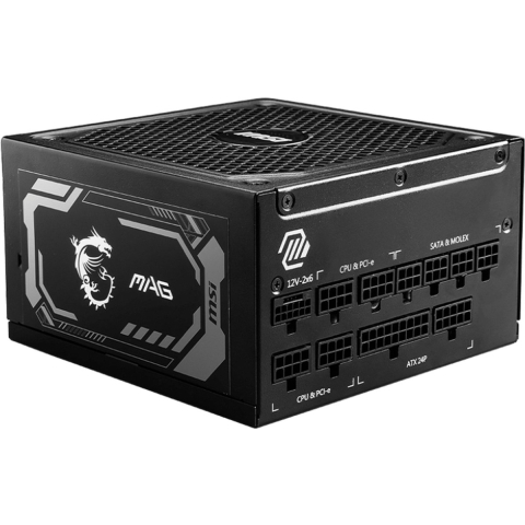 MSI MAG A1250GL PCIE5, 1250W voeding