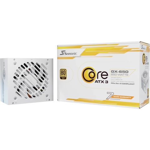 Seasonic Core GX-650-V2-WHITE voeding