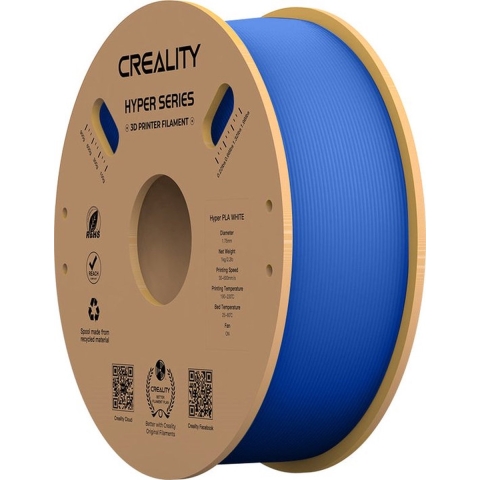 Creality Hyper 1.75mm PLA 3D Printing Filament Blauw, 1kg 3d-filament