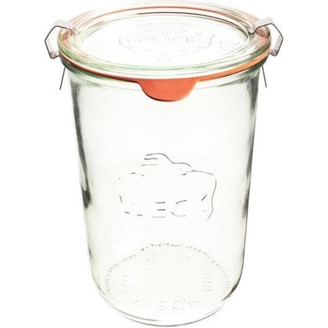 Weck Stort glas (850ml) 3/4L 6 stuks