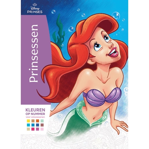 Prinsessen - Kleuren op nummer