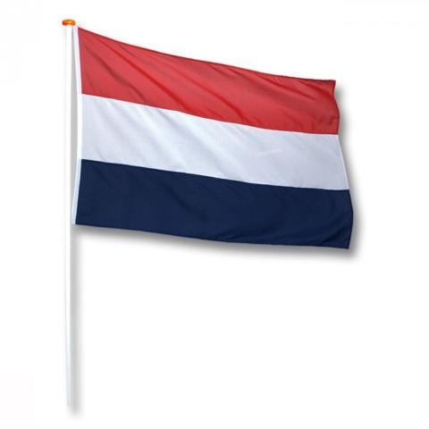 Vlag Nederland 40x60 cm spun-poly