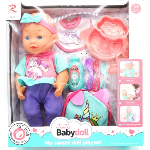 Pop met accesoires 26cm