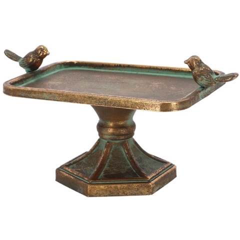 Esschert Design Aged Metal vogelbad M