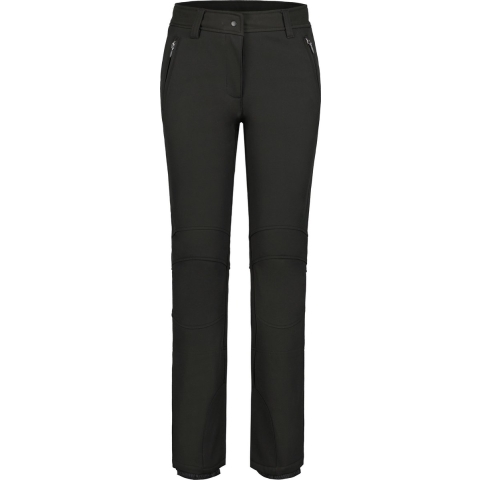Icepeak Entiat softshell skibroek zwart dames, XXL