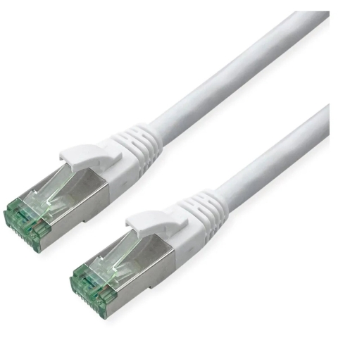 ROLINE RM Patchkabel Cat.6A S/FTP (PiMF), wit, 20 m