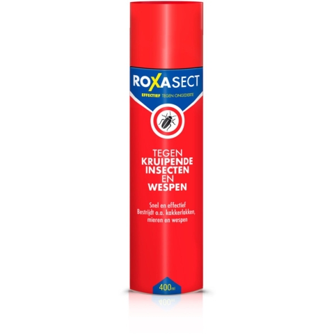 3x Roxasect Spuitbus tegen Kruipende Insecten en Wespen 400 ml