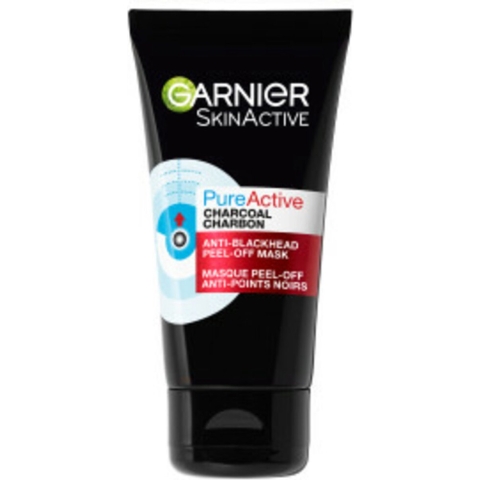 3x Garnier PureActive Peel-Off Masker Charcoal 50 ml