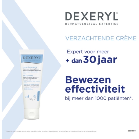 3x Dexeryl Verzachtende Crème 50 gr