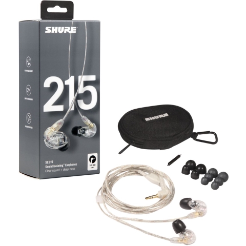 SHURE SE215 Pro Professional Sound Isolating Earphones hoofdtelefoon