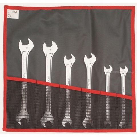 Facom set van 6 extra platte steeksleutels, metrische maten - 31.JE6T